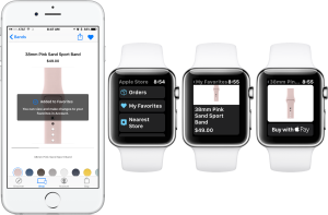 apple store app apple watch