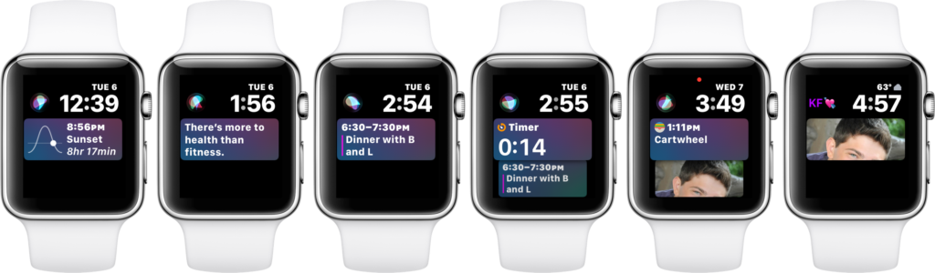 Siri Apple Watch Face