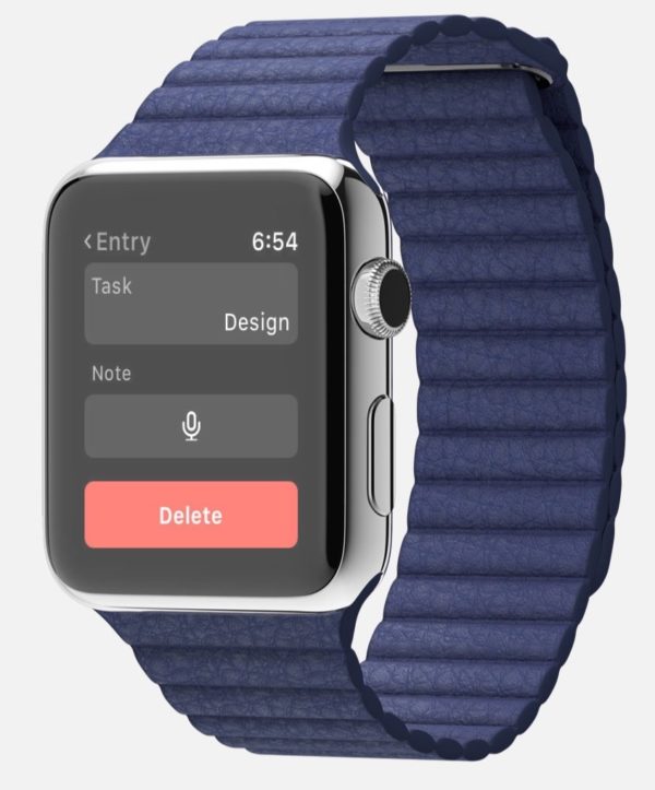 Productivity and Time Tracking on Apple Watch With atWork Watchaware